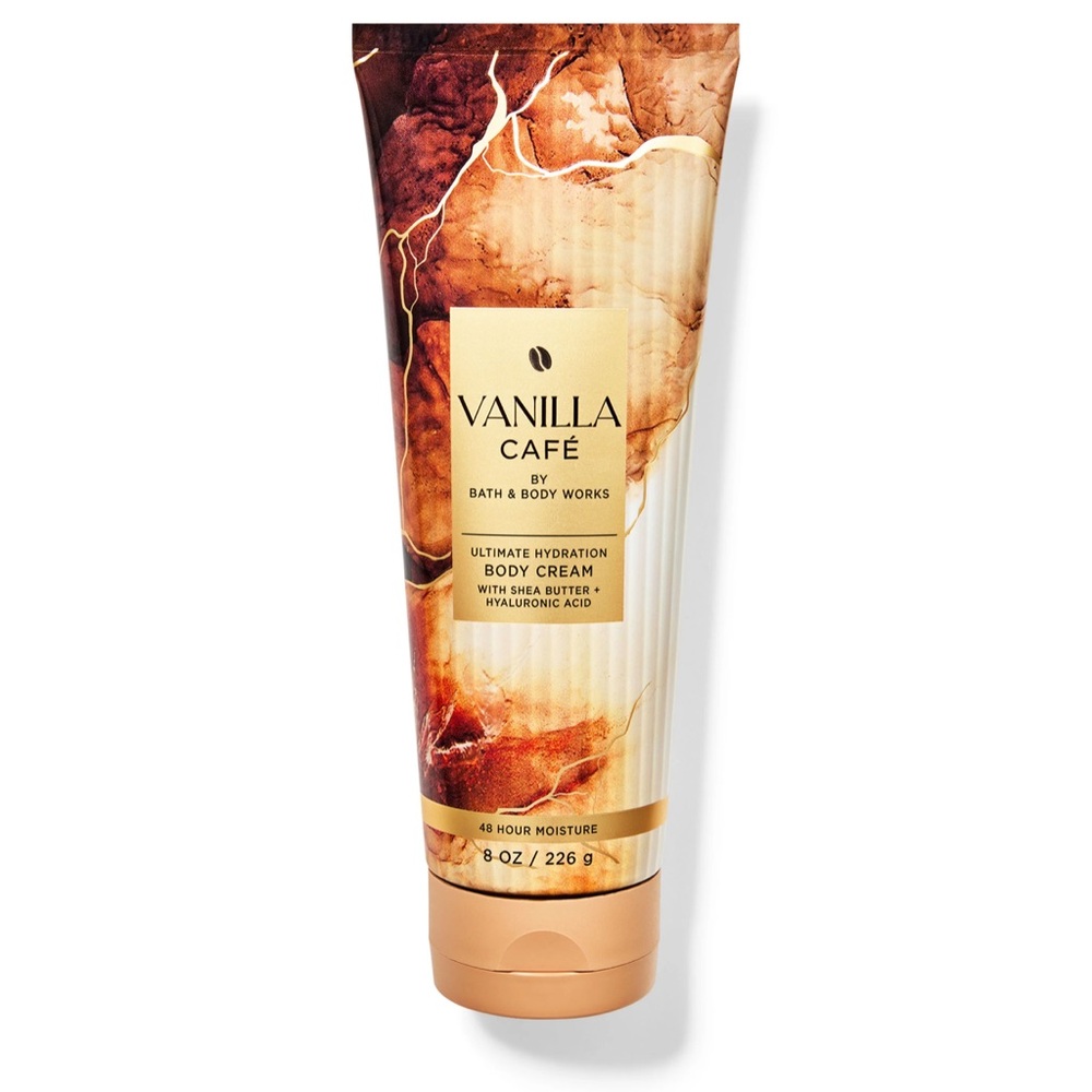 Bath & Body Works vanilla cafe body cream